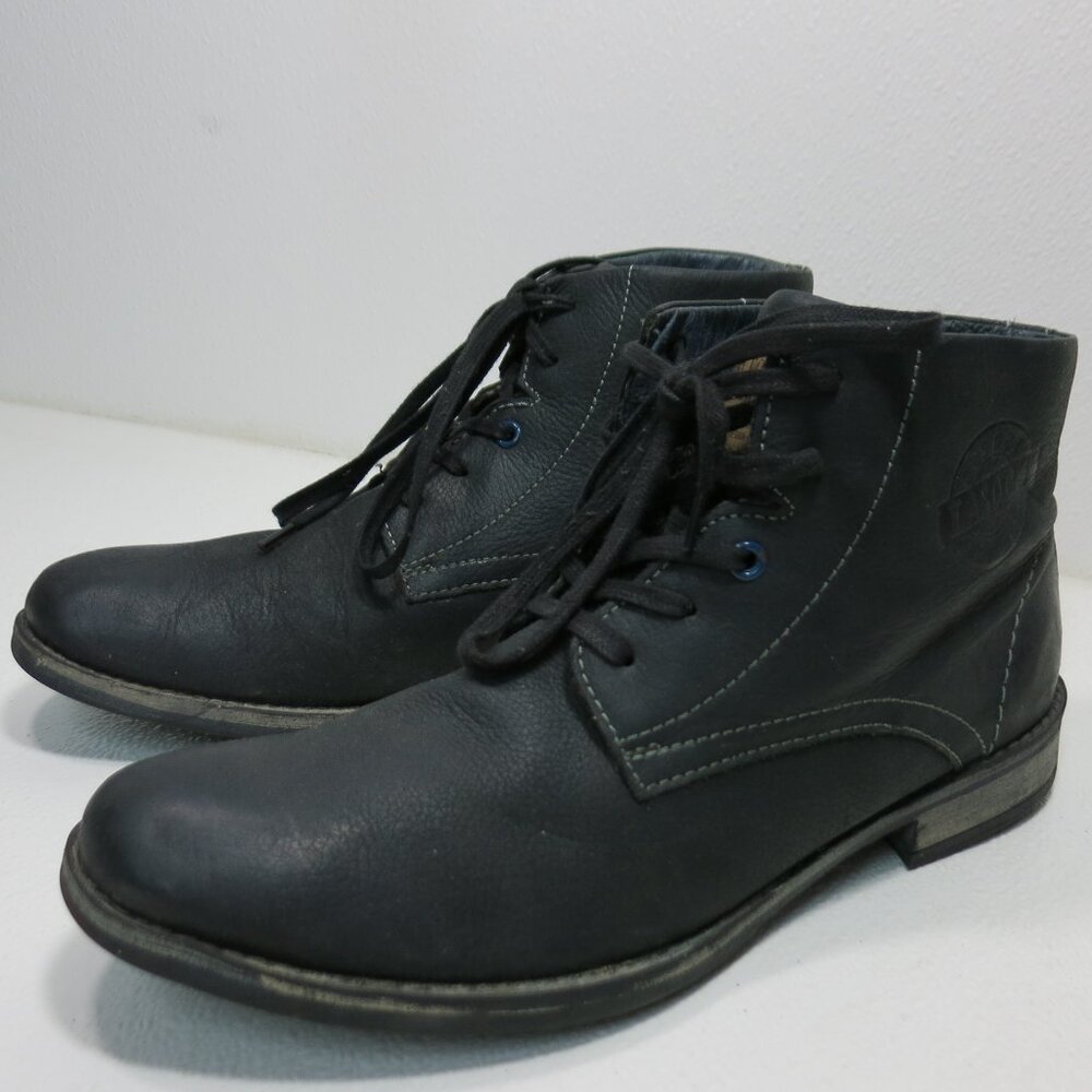 Lasocki Nubuck Leather Chukka Boots Casual Dress Shoes Mens Footwear Botas Sz 44